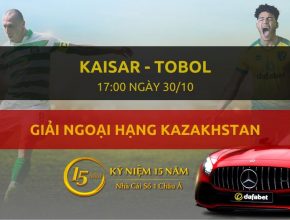 Soi kèo nhà cái Dafabet: FC Kaisar Kyzylorda – Tobol Kostanay (17h00 ngày 30/10)