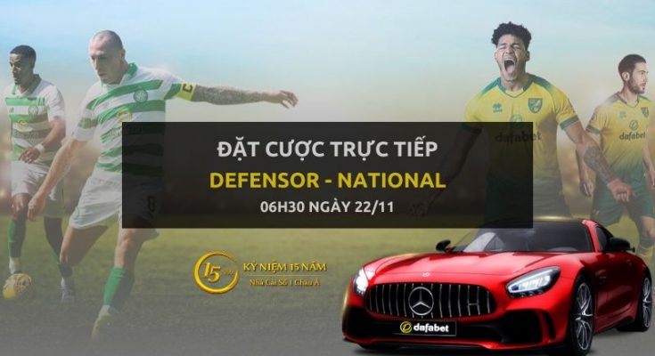 Defensor Sporting - Club National De Football (06h30 ngày 22/11)
