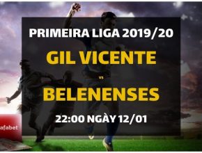Kèo bóng đá: Gil Vicente - Belenenses (22h00 ngày 12/01)