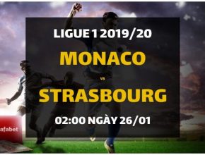 Mẹo cược bóng đá Monaco - Strasbourg (02h00 ngày 26/01)