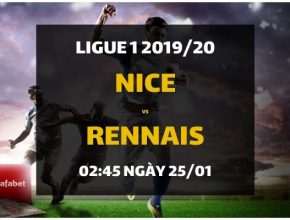 Đặt cược bóng đá Nice - Stade Rennais (02h45 ngày 25/01)