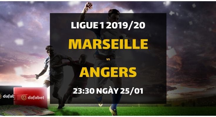 Kèo bóng đá Pháp Olympique Marseille - Angers (23h30 ngày 25/01)