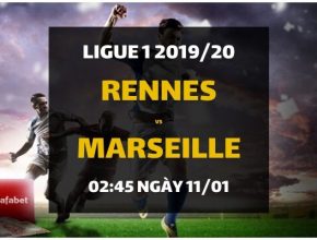 Stade Rennais - Olympique Marseille (02h45 ngày 11/01)