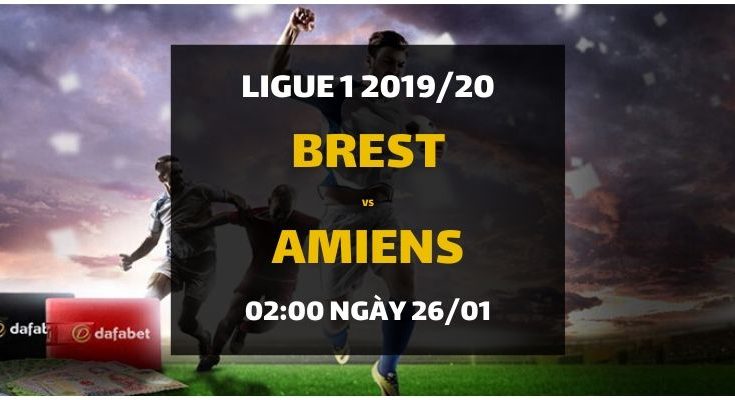 Tỷ lệ bóng đá State Brestois - Amiens (02h00 ngày 26/01)