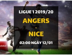 Angers - Nice (02h00 ngày 12/01)